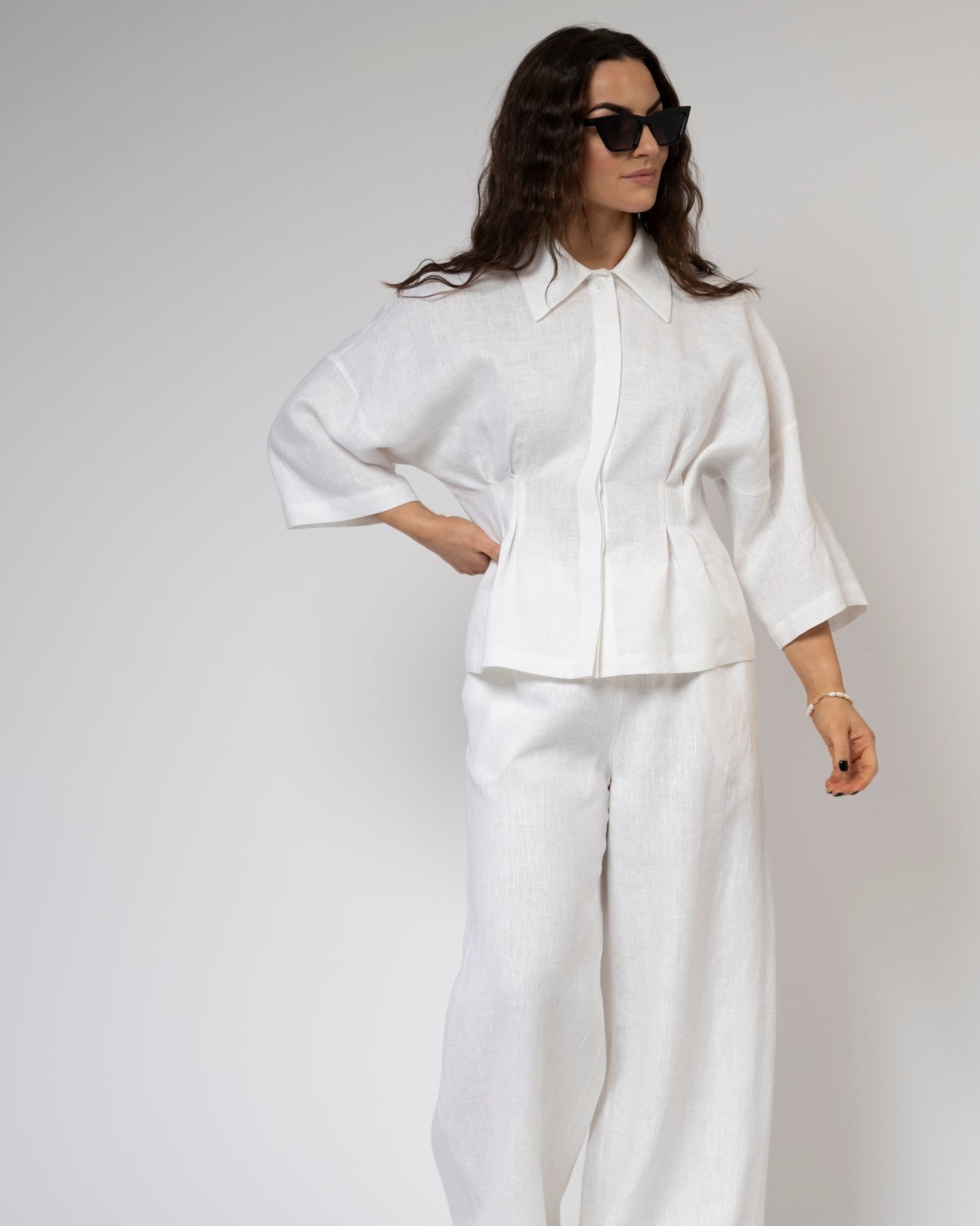 Linen Set - Maili & Andrea (white)