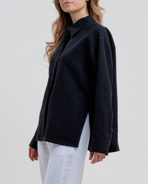 Linen Wool Jacket/Shirt Lauren