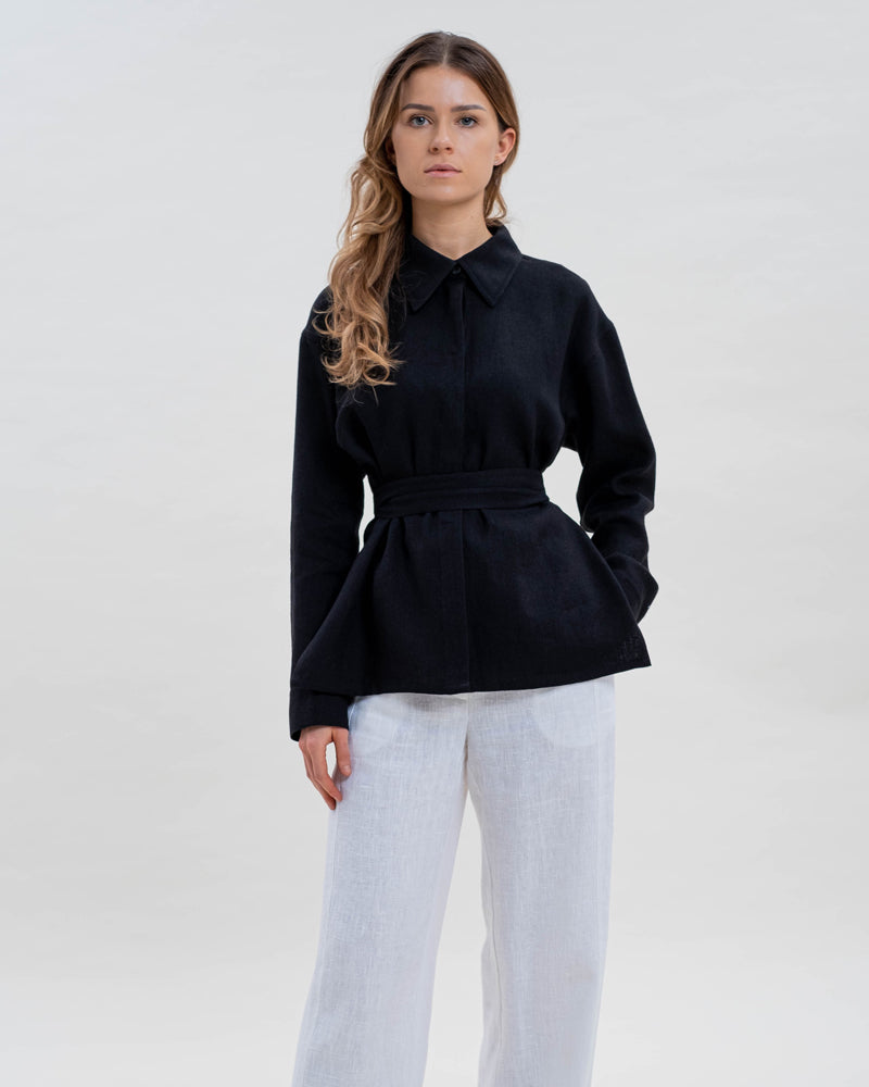 Linen Wool Jacket/Shirt Lauren
