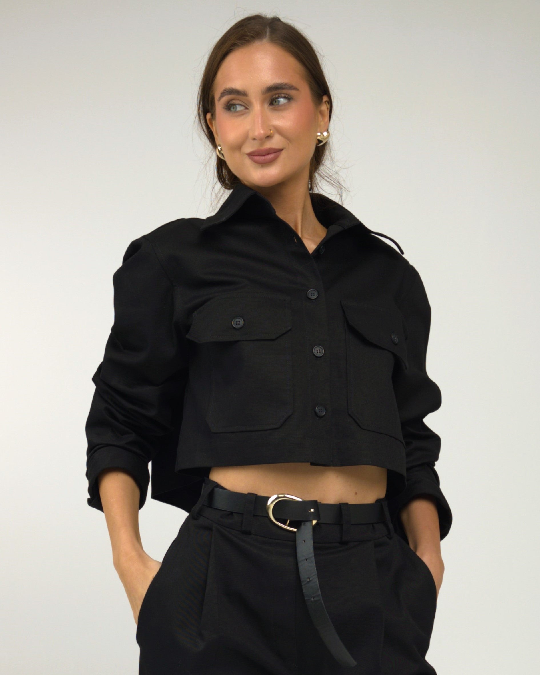 Crop Shirt/Jacket Erica