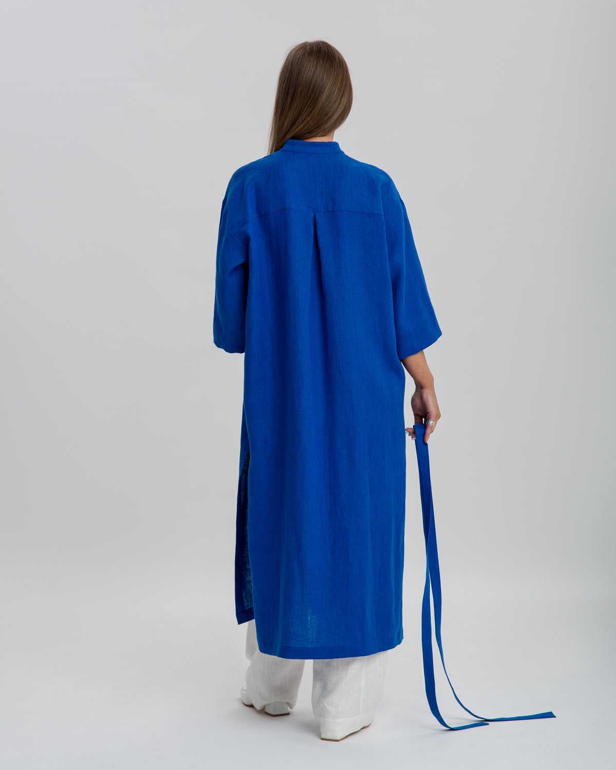 Linen Shirt Dress Karin