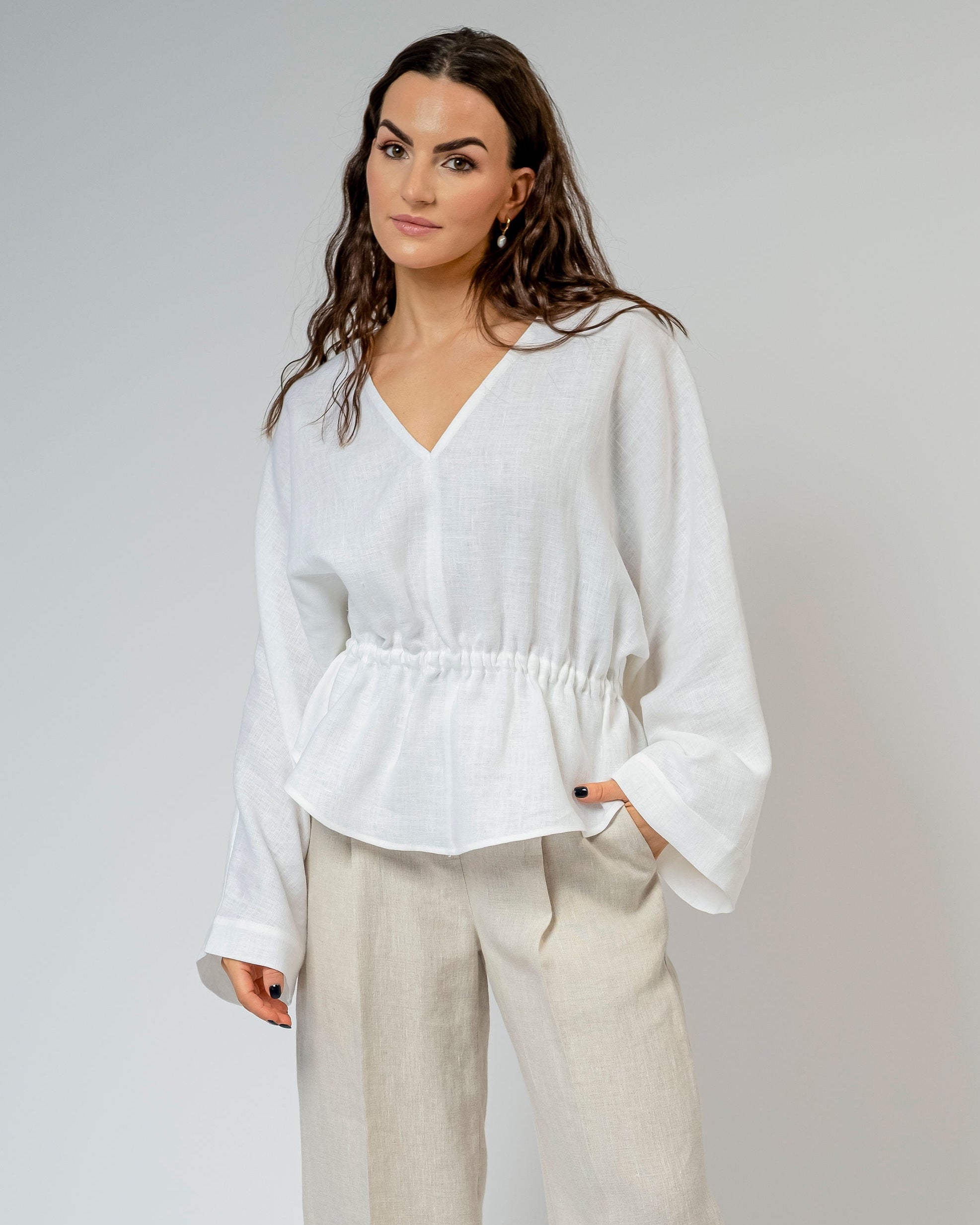 Linen Blouse Mabel