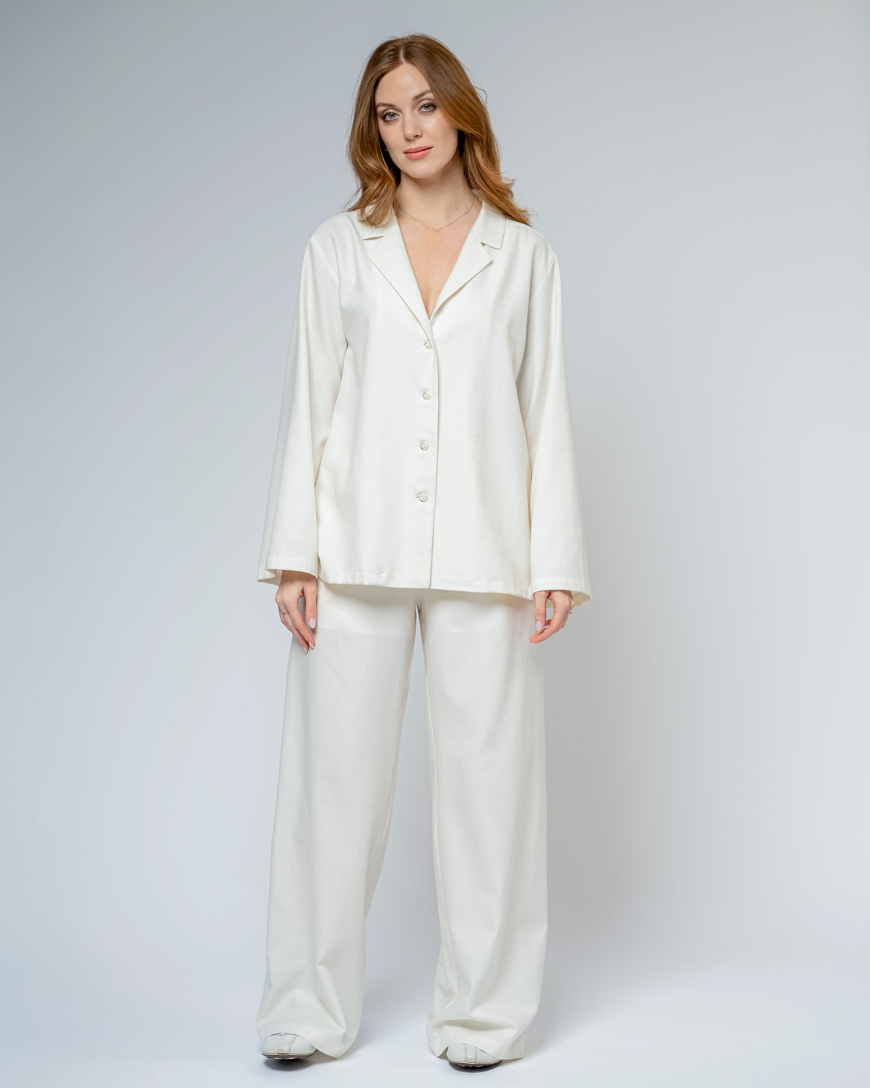 Pants Mette - Wool Flannel