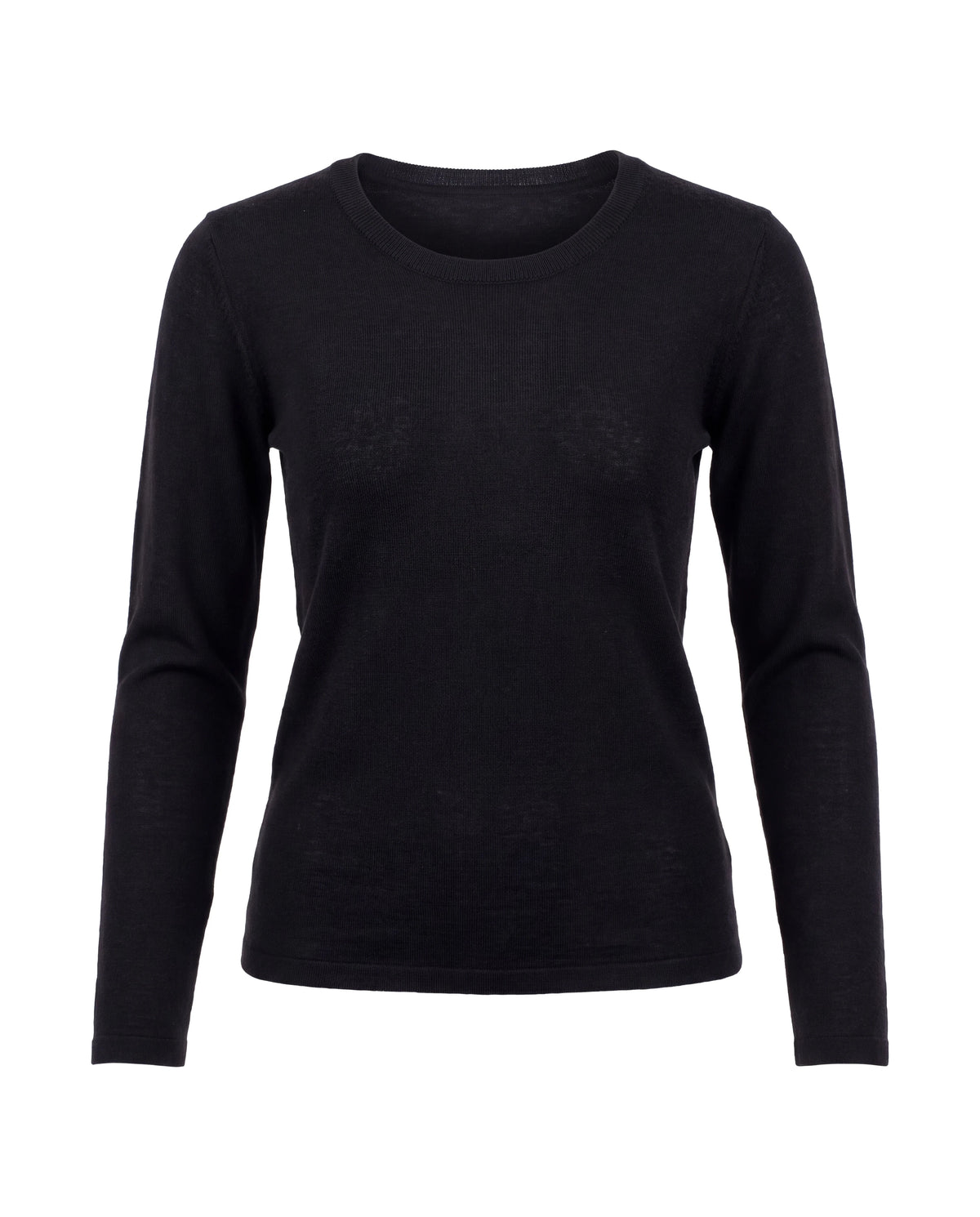 Ülipehme Merino Top Arita Must mannekeen eest