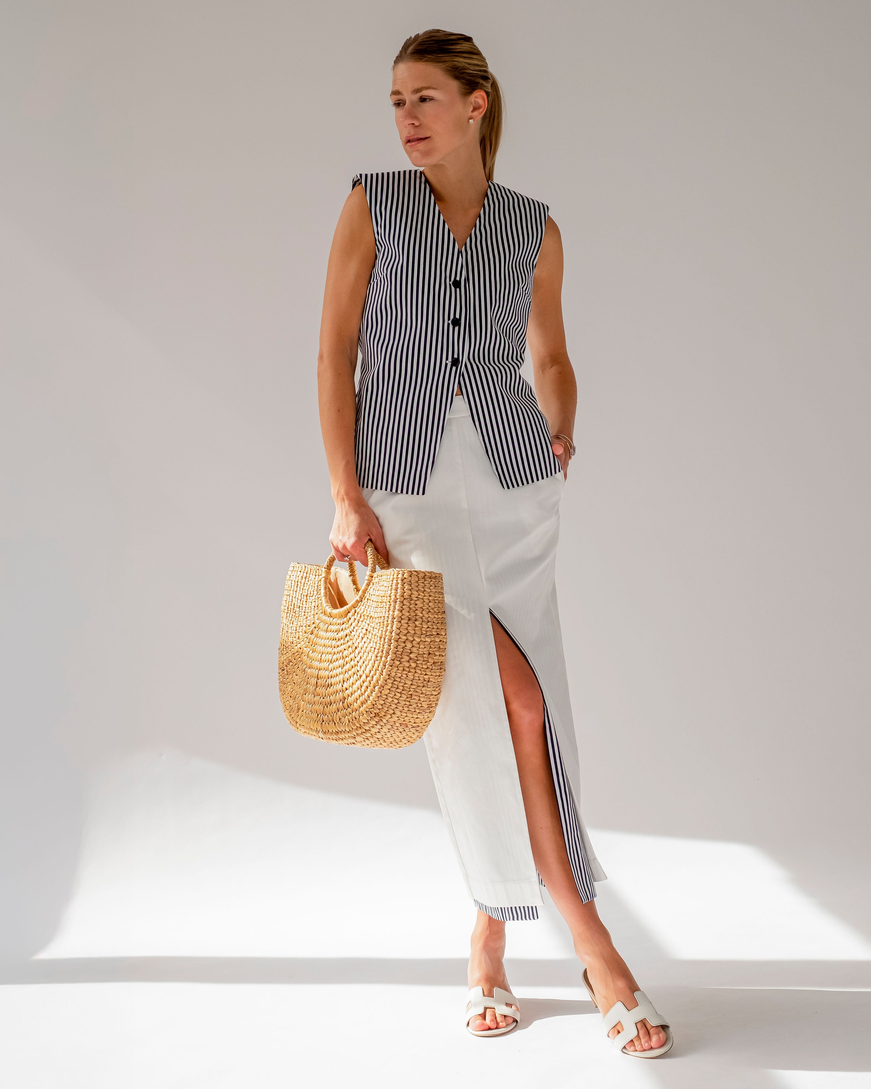 Vest Lene Popliin