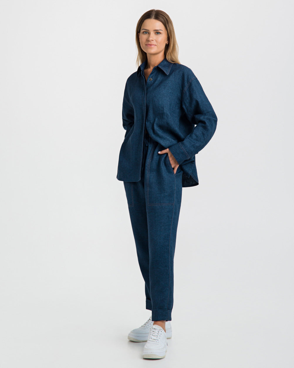 Linen Wool Pants Camilla