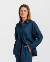 Linen Wool Jacket/Shirt Lauren