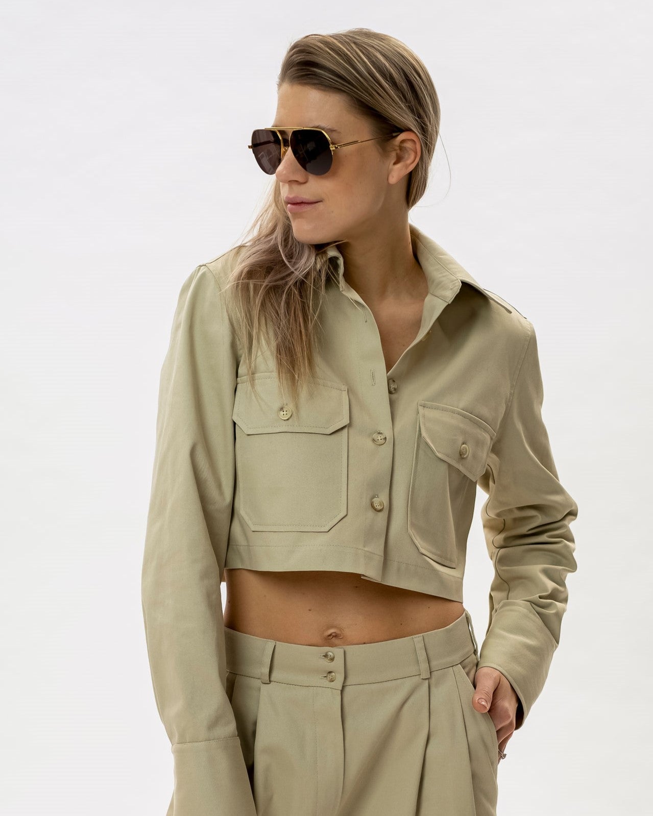 Crop Shirt/Jacket Erica