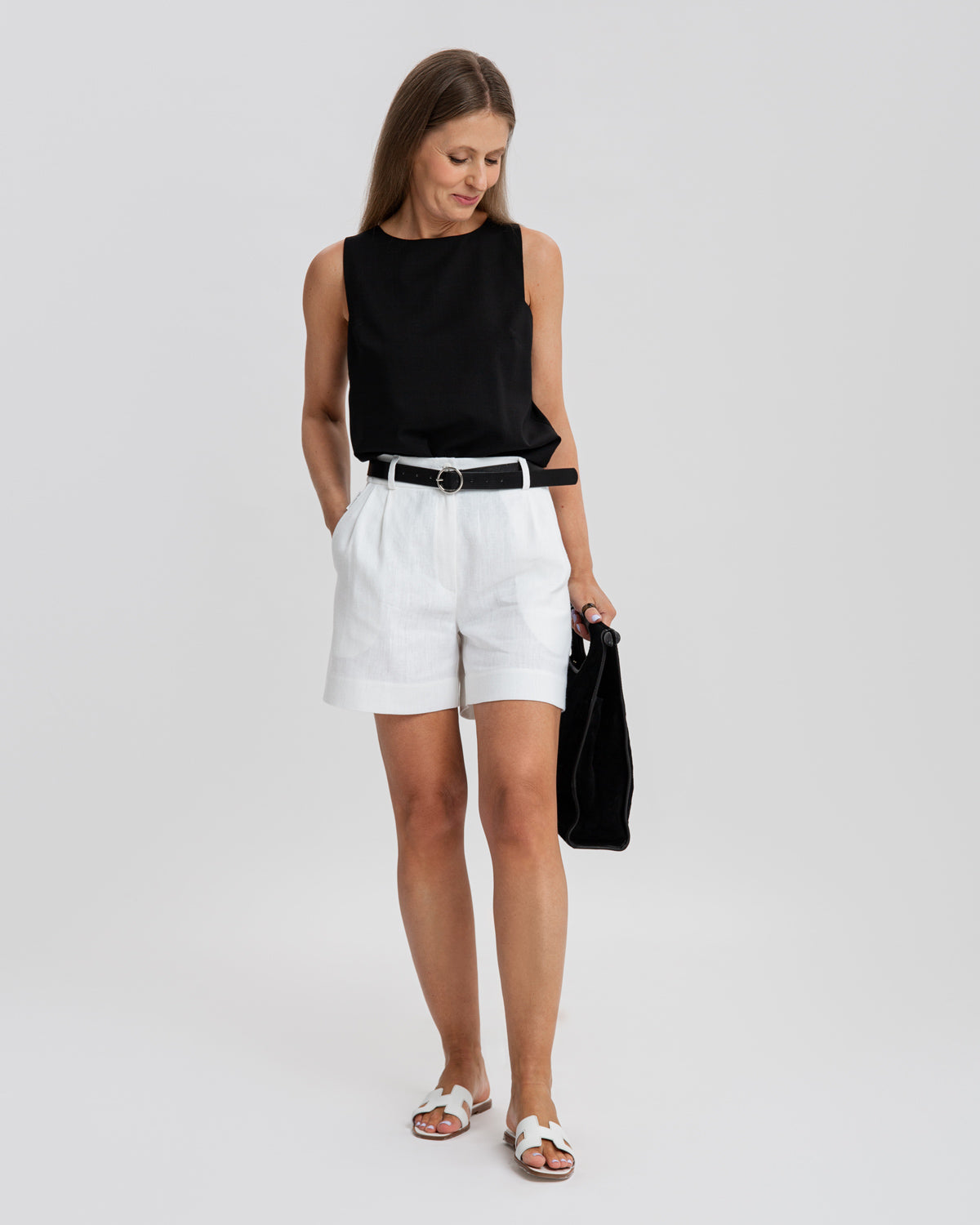 Linen Shorts Carrie1