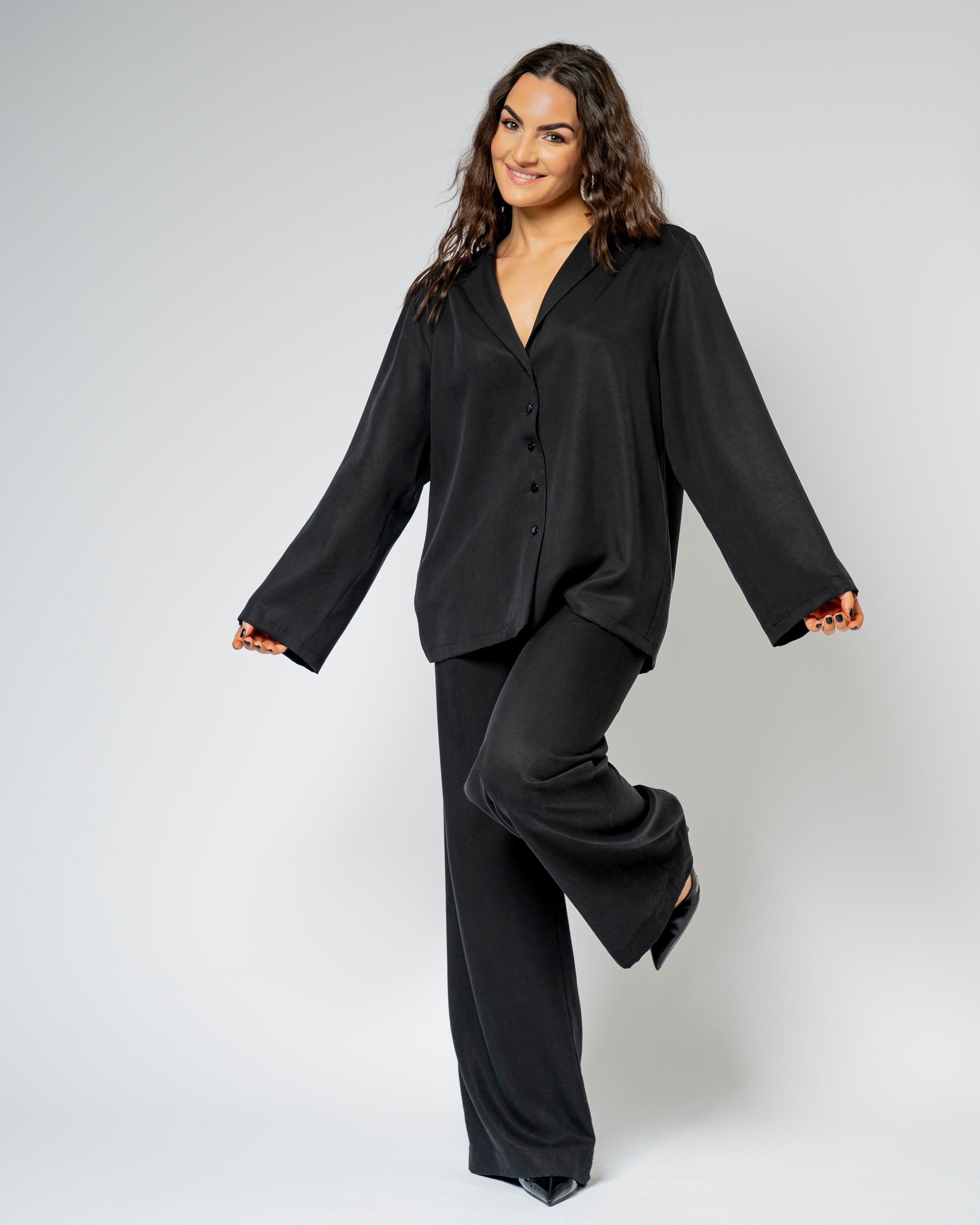 Tencel Set - Milana & Mette (black)
