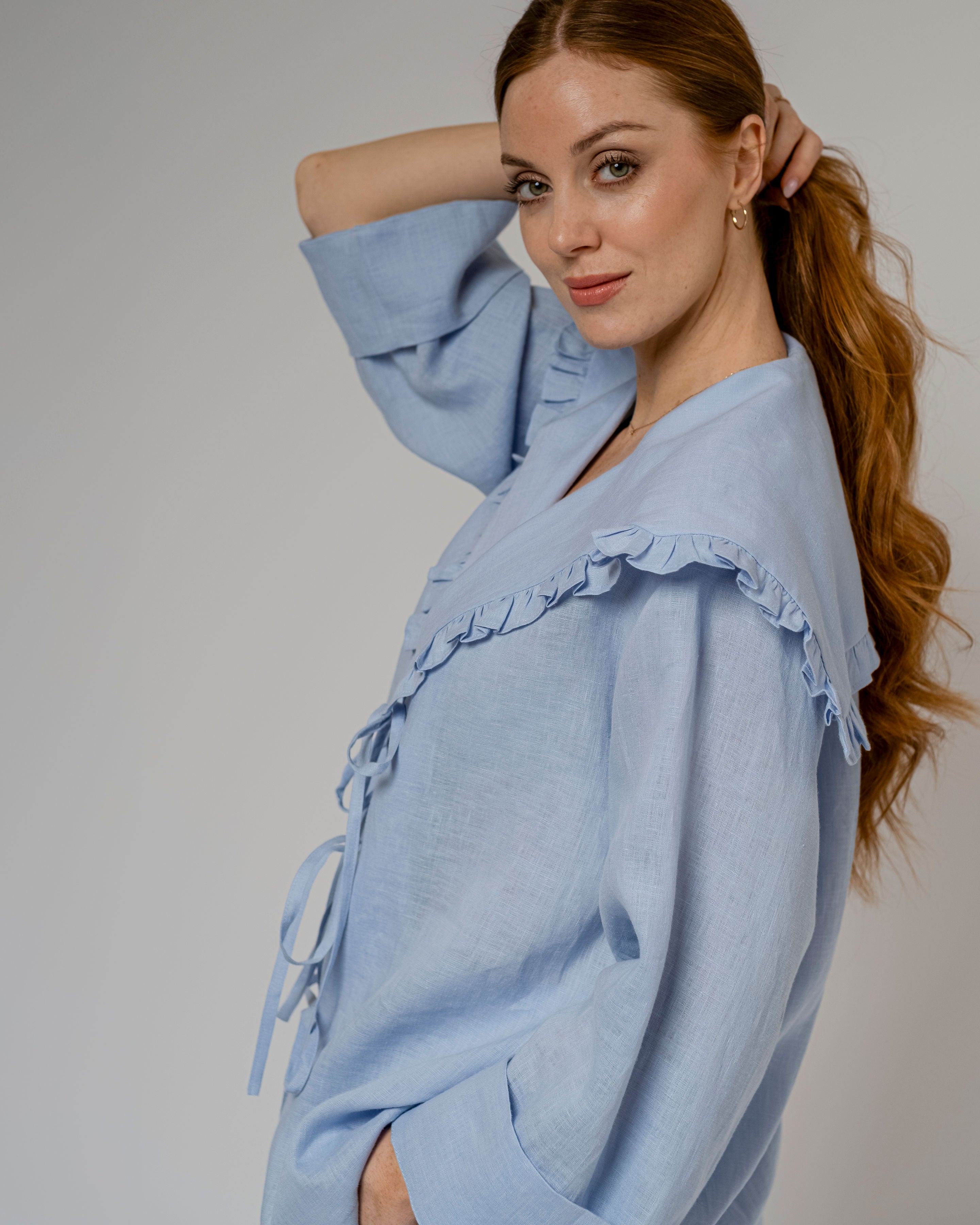 Linen Alicia Blouse