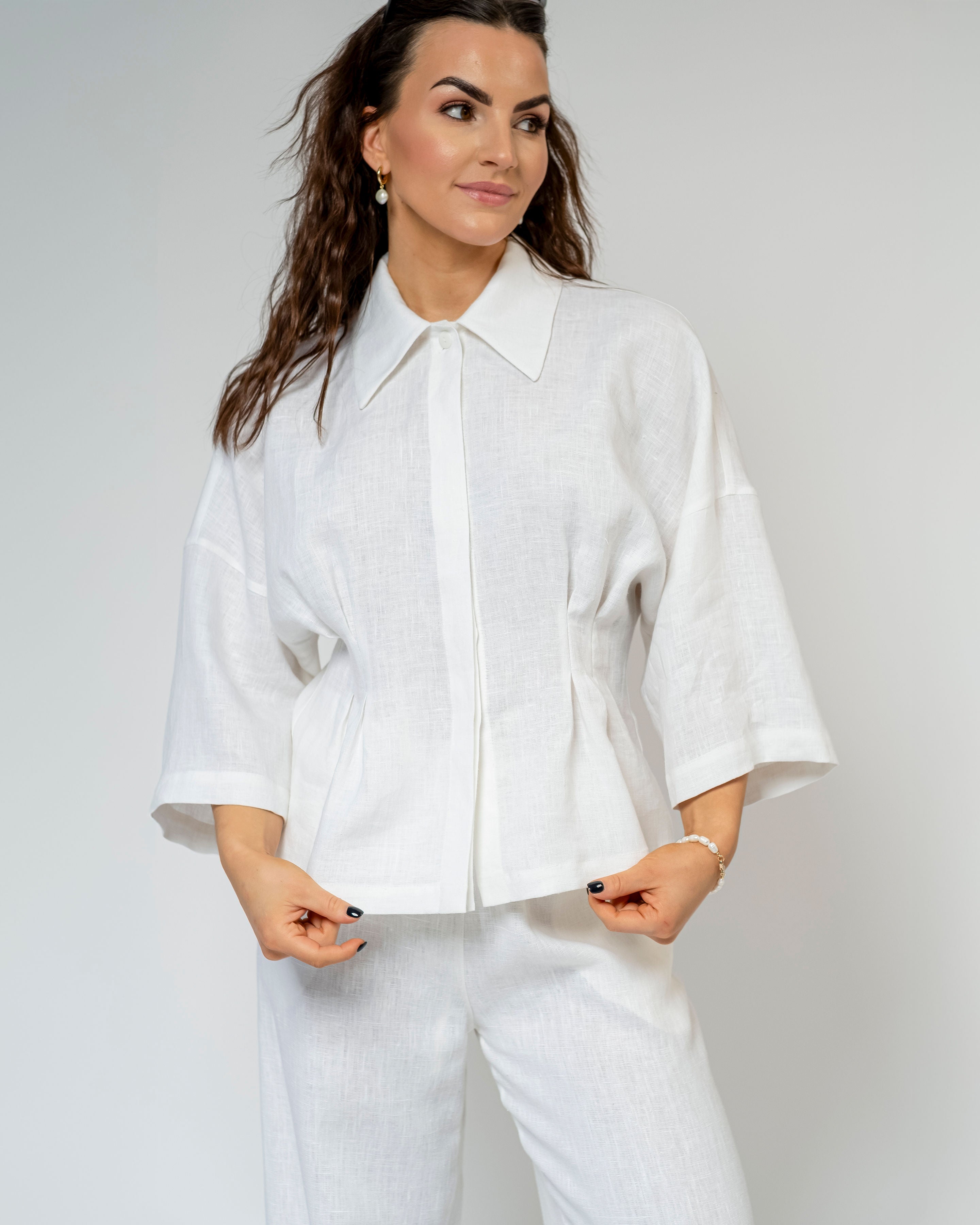 Linen Set - Maili & Andrea (white)