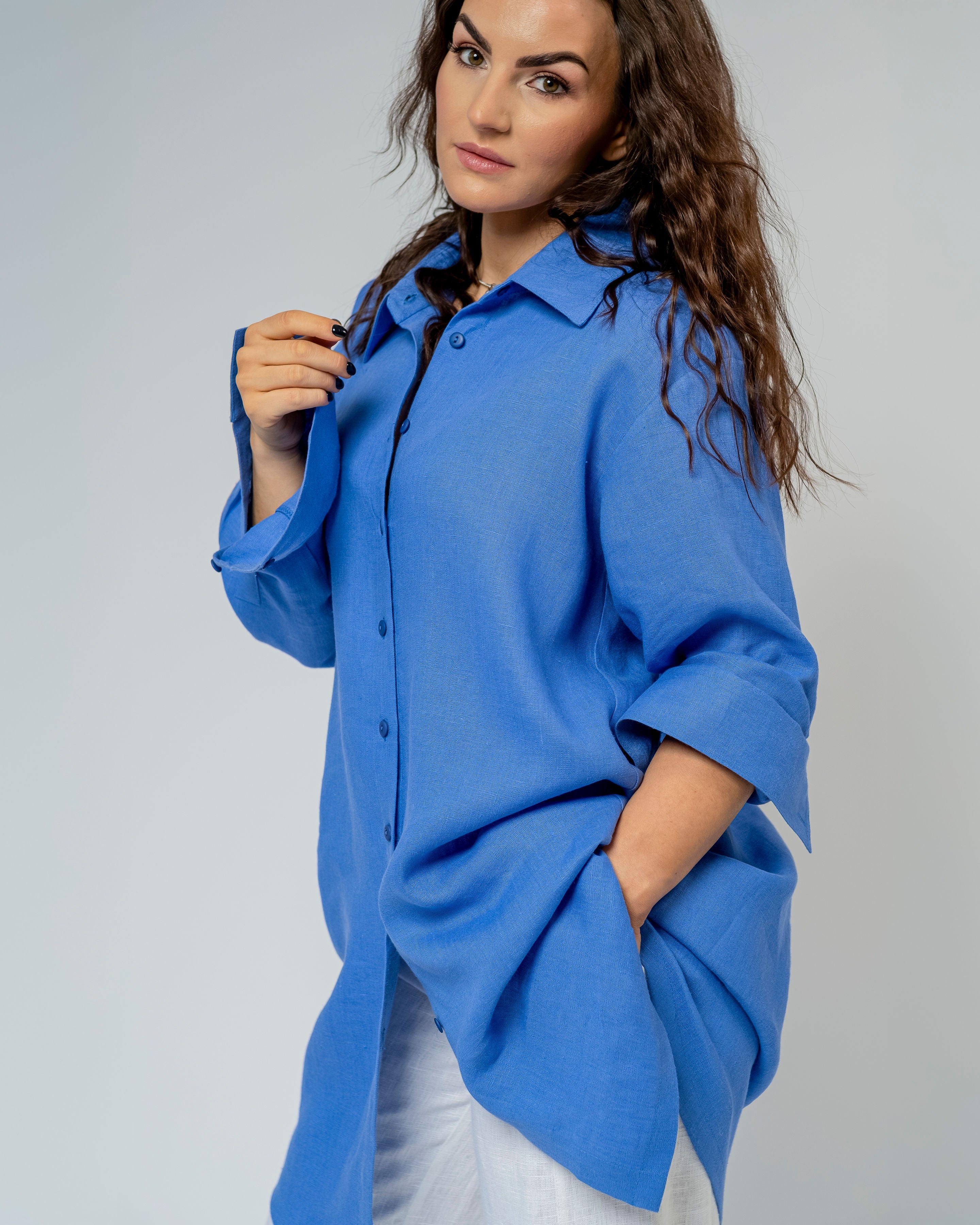 Linen Shirtdress Jenny Linen Shirtdress Jenny