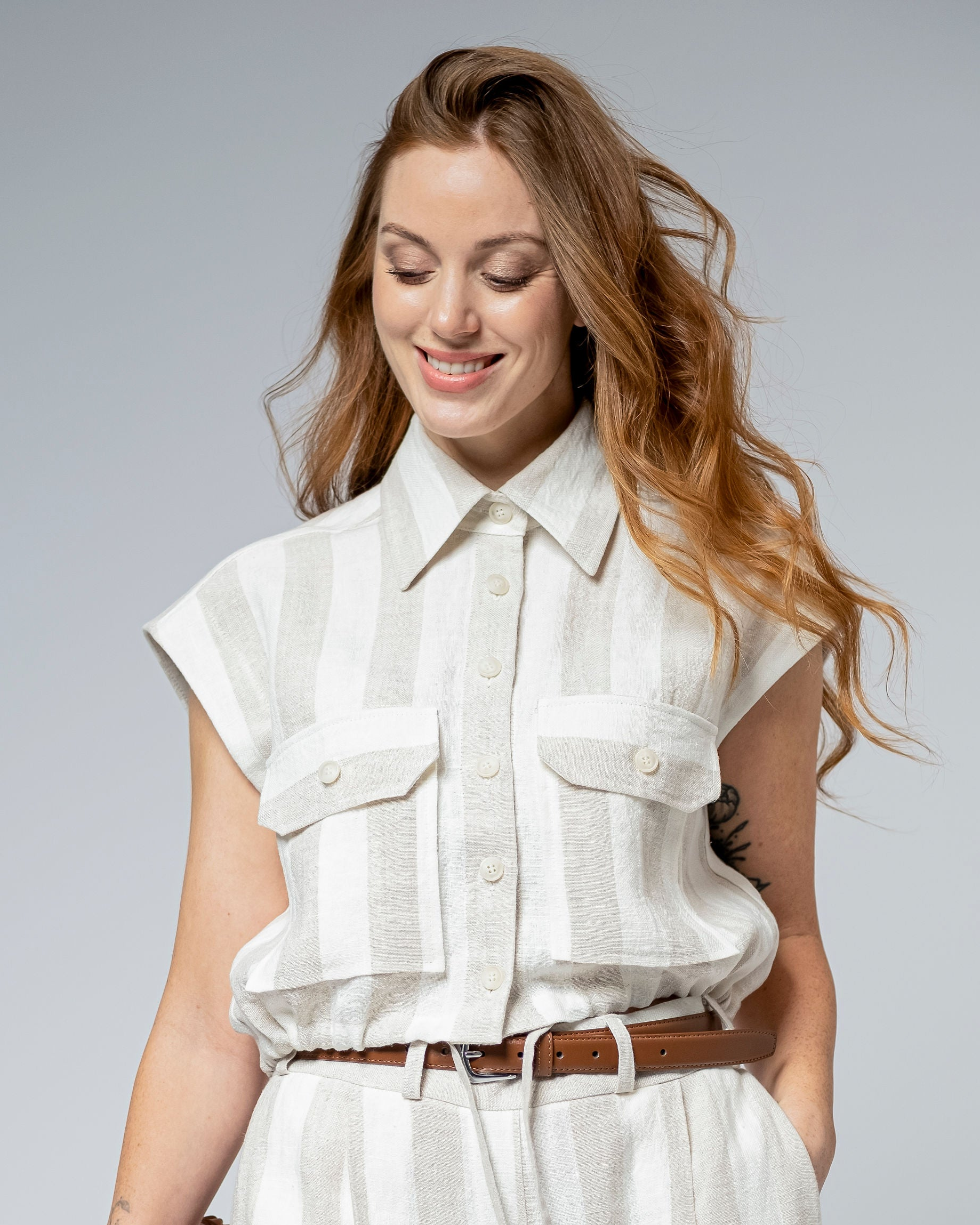 Top Mirma Linen