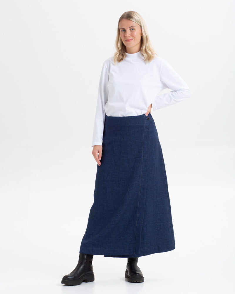 Linen Wool Skirt Gianna